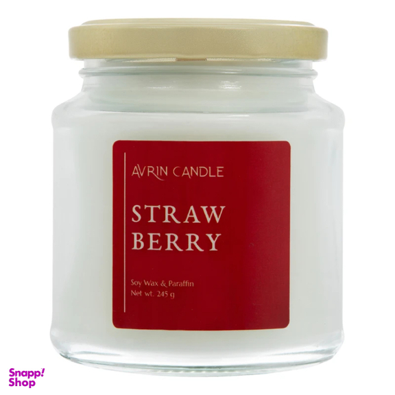 شمع اورین مدل دیبا توت فرنگی