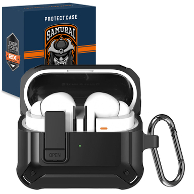 کاور کیس هدفون سامورایی مدل QUAD-19 مناسب برای سامسونگ Galaxy Buds 3 Pro / Galaxy Buds 3
