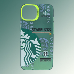 قاب گوشی موبایل مدل استاربکس کد کافی مناسب برای اپل iPhone 13 / 14