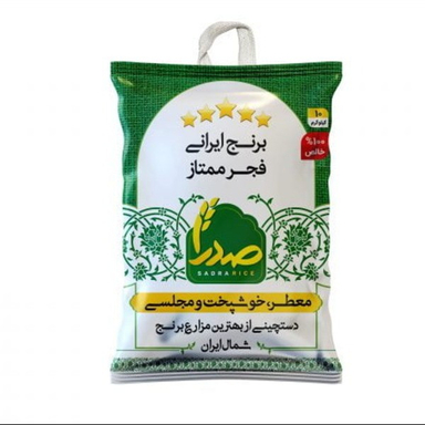 برنج ایرانی فجر ممتاز صدرا وزن 10 کیلوگرم