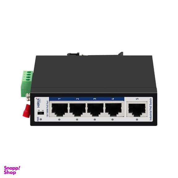 سوئیچ 4 پورت اچ آر یو آی مدل HR500-AF-41