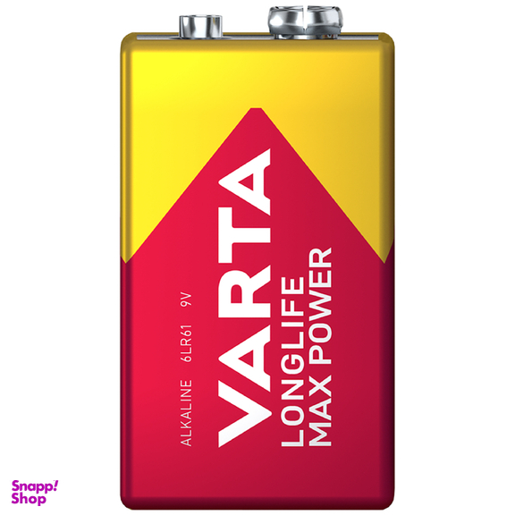 باتری کتابی وارتا مدل Longlife Max Power 9V