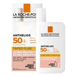 فلوئید ضد آفتاب رنگی لاروش پوزای مدل Tinted Fluid با SPF50 حجم 50 میلی لیتر