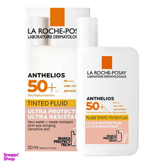 فلوئید ضد آفتاب رنگی لاروش پوزای مدل Tinted Fluid با SPF50 حجم 50 میلی لیتر