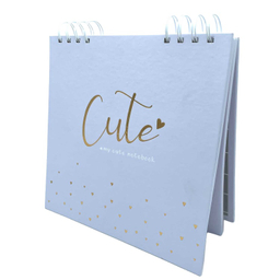 دفتر 120 برگ خشتی مدل Cute