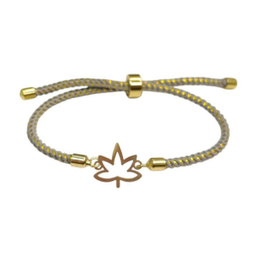 دستبند طلا 18 عیار زنانه مدل کاج