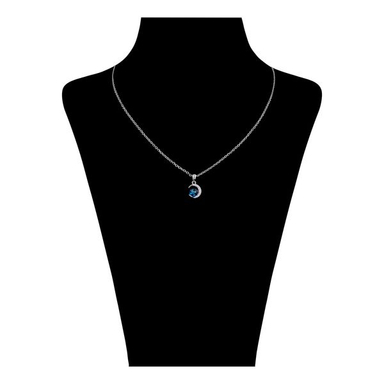 گردنبند نقره زنانه سواروسکی مدل ماه و ستاره کد 4485421