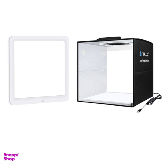 چادر عکاسی پلوز مدل Shadowless - PKT3200 به همراه پنل نور ثابت ال ای دی سایز 29×29 سانتی متر