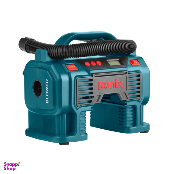 مینی کمپرسور باد سه کاره دیجیتال فندکی رونیکس با کیف کد RH-4260B