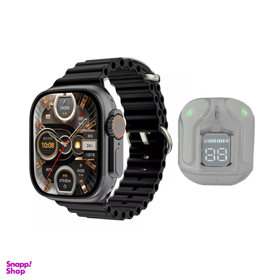 ساعت هوشمند ویسمی مدل WS-X19 Ultra 3 به همراه هدفون بلوتوثی