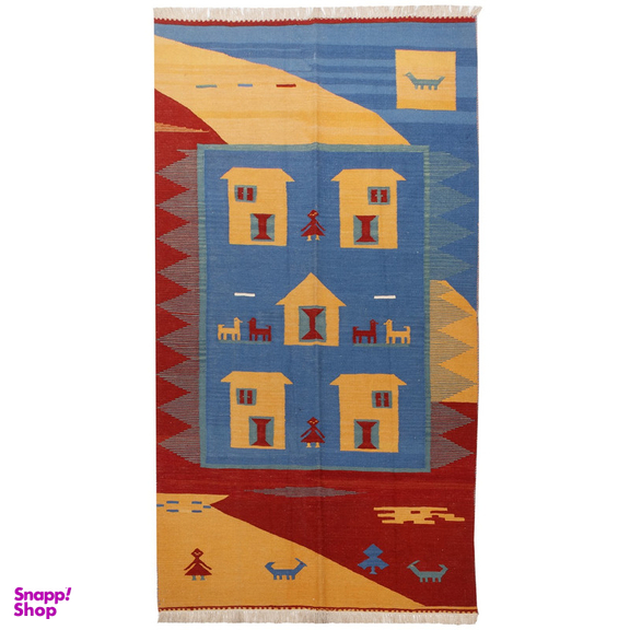 گلیم دستباف سی پرشیا کد 171523 سایز 223x122 سانتی‌ متر