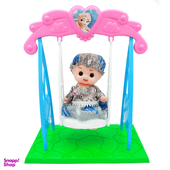 عروسک مدل دختر روی تاب کد 16