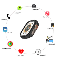 ساعت هوشمند گیفت کالکشن مدل GC9 سایز 44 میلی‌ متر