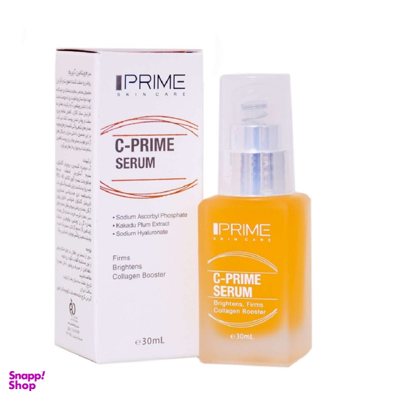 سرم روشن کننده و سفت کننده پریم مدل C-Prime حجم 30 میلی لیتر