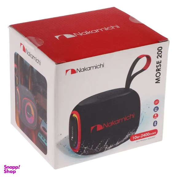 اسپیکر بلوتوثی قابل حمل ناکامیچی مدل Morse 200
