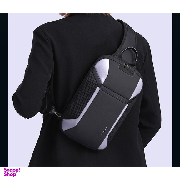 کیف کراس بادی مردانه طرح بنج قفل دار کد BG-7721