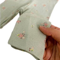 شلوار راحتی نوزادی مدل گل دار کمر پهن