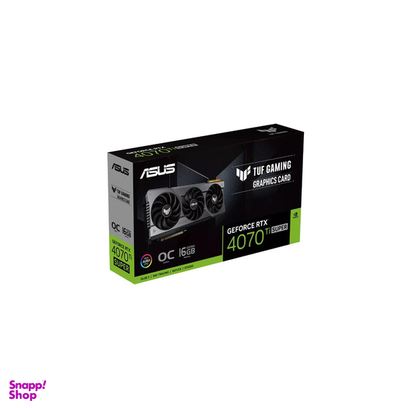 کارت گرافیک ایسوس مدل TUF Gaming GeForce RTX 4070 Ti SUPER 16GB GDDR6X OC Edition