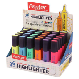 ماژیک هایلایتر پنتر مدل CH511-PD36 بسته ۶ عددی