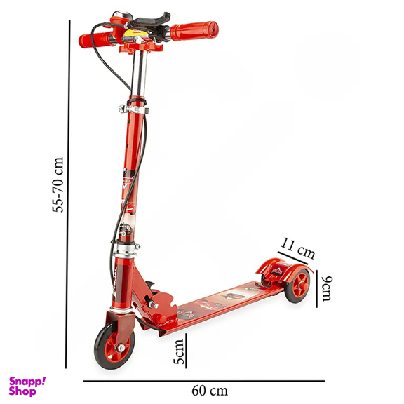 اسکوتر رجال بچگانه مدل تاشو آپشنال کد 90M