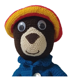 عروسک بافتنی مدل خرس مهربون