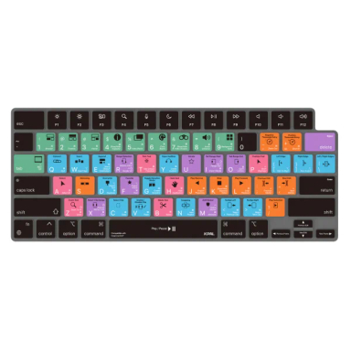 محافظ کیبورد جی سی پال مدل VerSkin Apple Final Cut Pro Shortcut