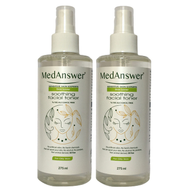 تونر صورت مدانسر مدل سبومد حجم 275 میلی لیتر مجموعه 2 عددی