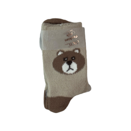 جوراب زنانه کوکو اند هانا طرح خرس کد Co-4