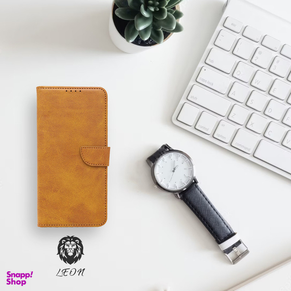 کیف کلاسوری لئون مدل Bersa مناسب گوشی موبایل سامسونگ Galaxy S8