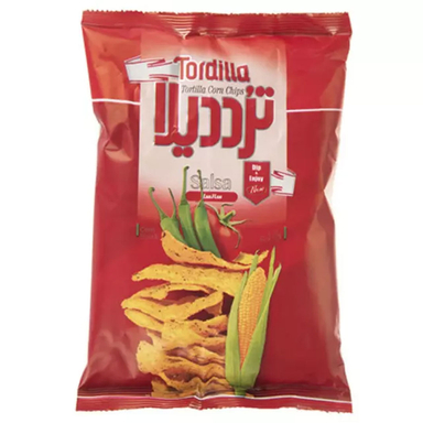 چیپس ذرت سالسا ترددیلا وزن 100 گرم