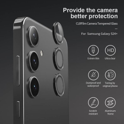 محافظ لنز دوربین نیلکین مدل CLRFilm مناسب گوشی موبایل سامسونگ Galaxy S24 Plus