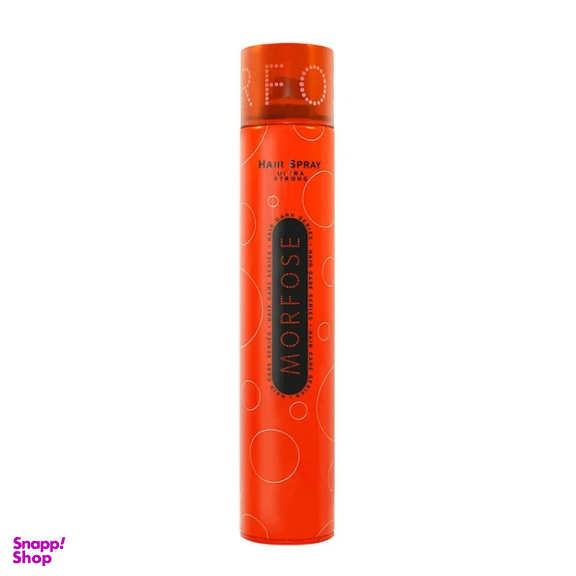 اسپری مو حالت دهنده مورفس مدل Ultra Strong حجم 400 میلی‌ لیتر