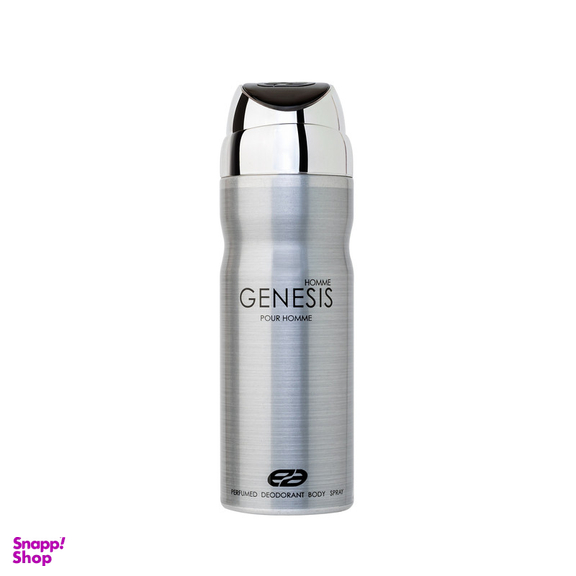 ادو تویلت مردانه عماد آرا مدل جنسیس حجم 100 میلی لیتر به همراه اسپری خوشبو کننده بدن مردانه عماد آرا