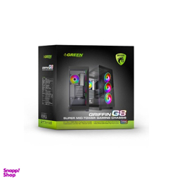 کیس کامپیوتر مخصوص بازی گرین مدل GRIFFIN G8