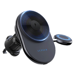پایه و شارژر فندکی گوشی موبایل لولو مدل Siena 2in1 Wireless Car Charger