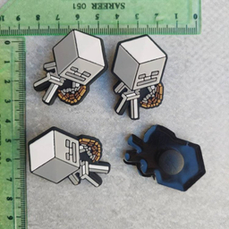 پیکسل جیبیتز کراکس مدل اسکلتون ماینکرافت کد 0048