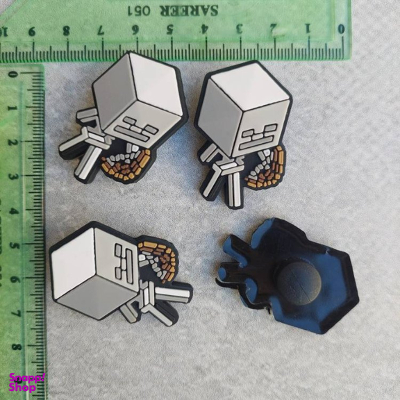 پیکسل جیبیتز کراکس مدل اسکلتون ماینکرافت کد 0048