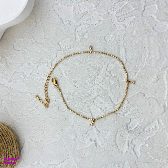 پابند زنانه ژوپینگ مدل البرنادو نگین دار کد A4583