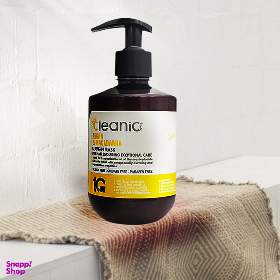ماسک مو کلینیک کیندی مدل Argan & Macadamia حجم 350 میلی لیتر