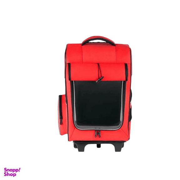 کوله پشتی حمل گربه و سگ مدل ترولی کد 021