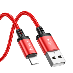 کابل دیتا USB به Lightning هوکو مدل X89 طول 1 متر