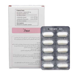 کپسول یائسگی پروواژ گسترش میلاد فارمد بسته 10 عددی