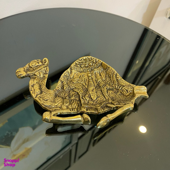 جاسیگاری برنجی مدل شتر کد 102107