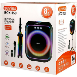اسپیکر بلوتوثی قابل حمل سان رایز مدل BOX-150