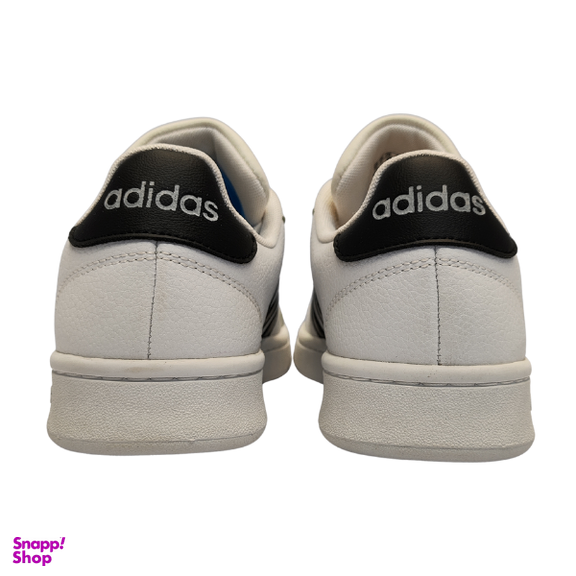 کفش ونس مردانه طرح آدیداس گرند کورت کد B759 رنگ سفید مشکی