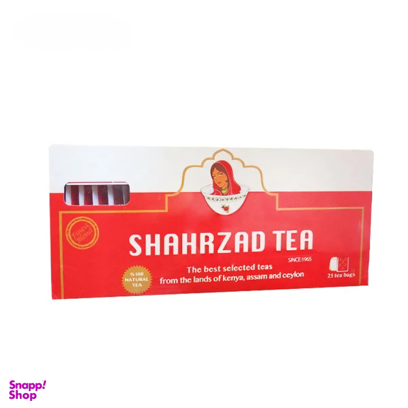 چای کیسه ای شهرزاد بسته 25 عددی
