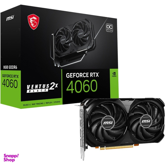کارت گرافیک ام اس آی مدل RTX 4060 Ti MSI VENTUS 2X 8GB