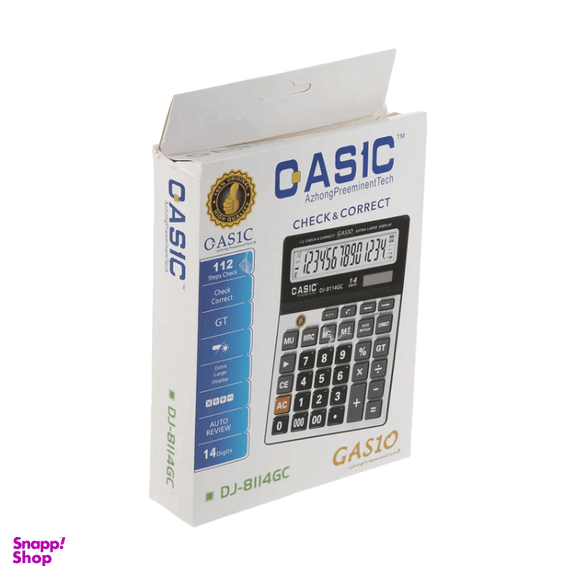 ماشین حساب کاسیک مدل DJ-8114GC