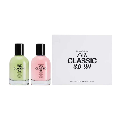 ادوتویلت مردانه زارا مدل Classic 8.0 & Classic 9.0 مجموعه 2 عددی