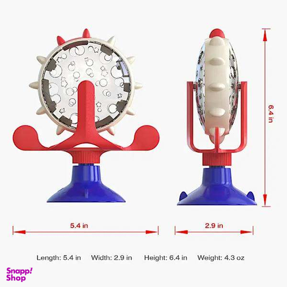 اسباب بازی سگ و گربه مدل چرخ و فلک تشویقی خور